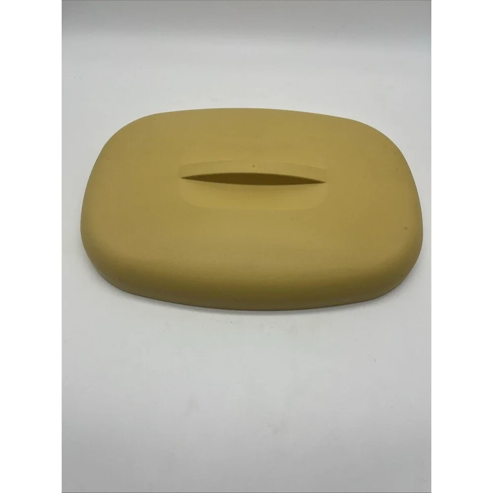 Tupperware Microwave Vegetable Steamer Harvest Gold 1273-5/1274-1/1275-4, 4 Set